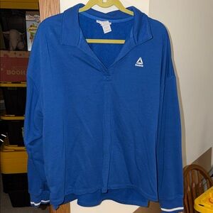 Reebok Blue Pullover Sweatshirt